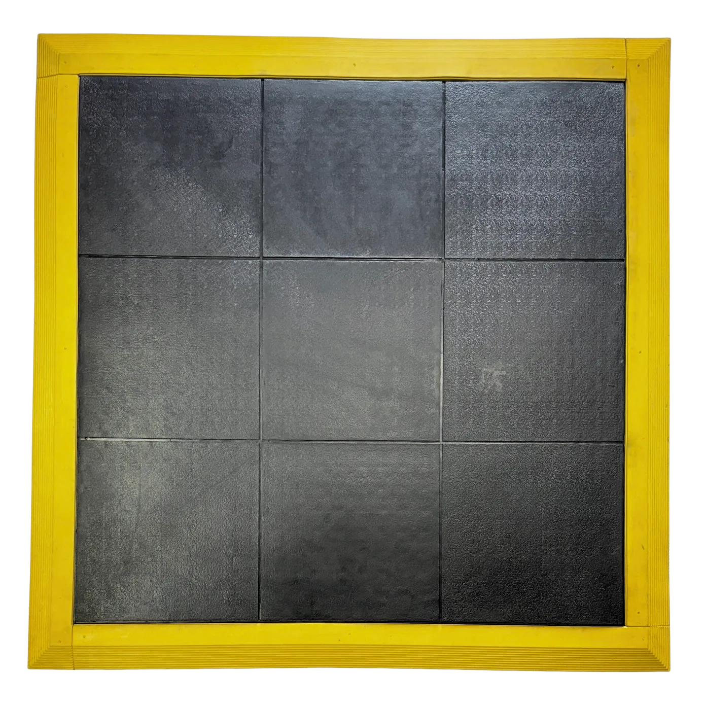 M-Lock Comfort modular anti-fatigue tile, 91x91cm elephant-skin black rubber