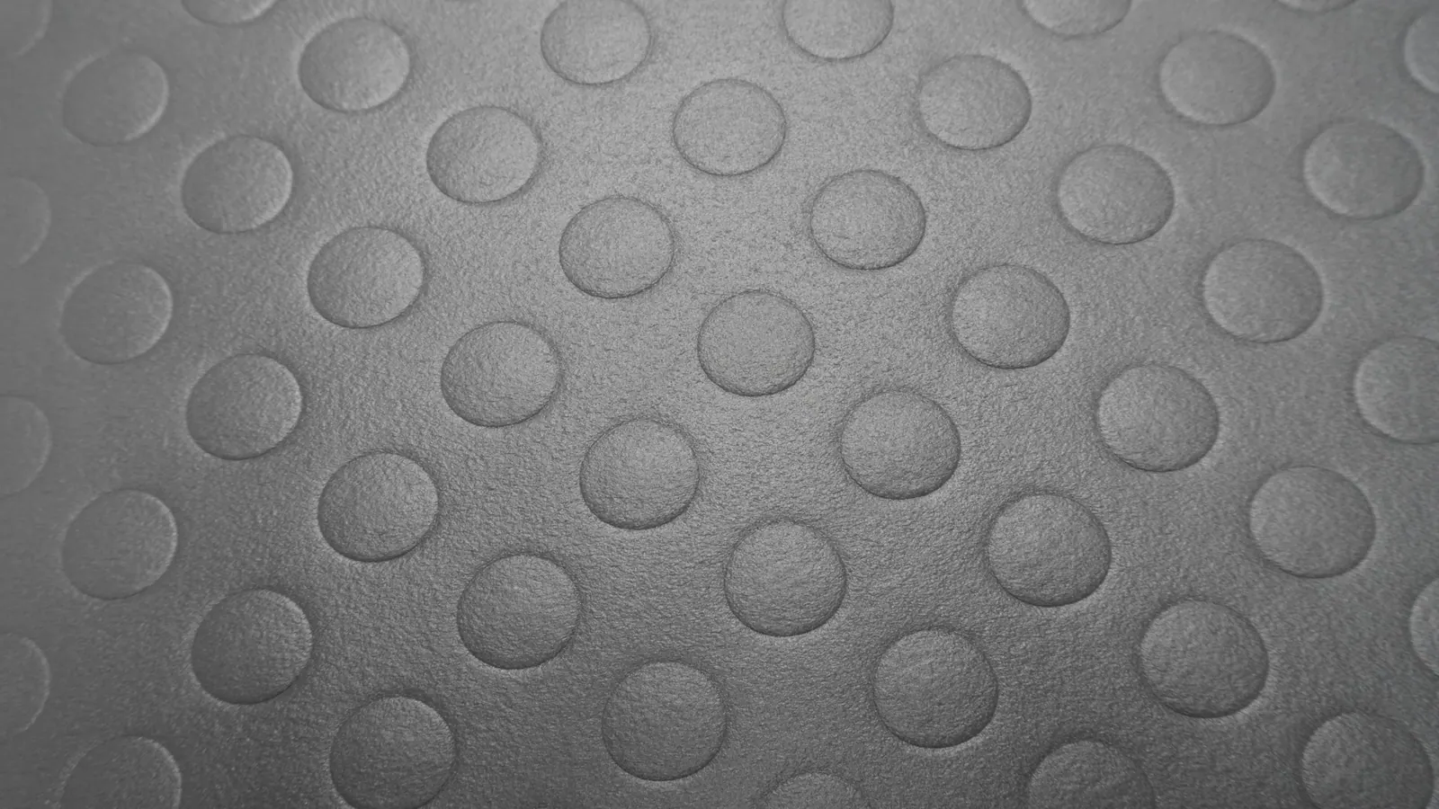 M2 bubble top surface close-up in grey