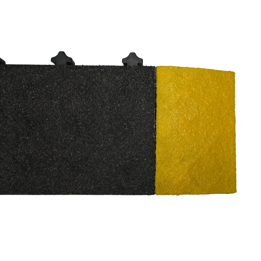 M5 Anti-Slip Mini Edging — 10x15x2.5cm — Female mini edge (M5-AG10-Y)