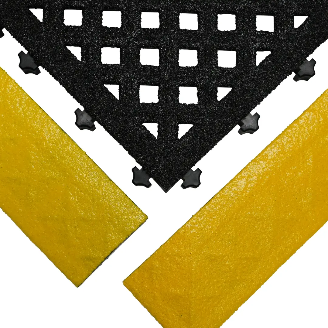 M5 Anti-Slip Edging — 10x46x2.5cm — Female edge (M5-AG3-Y)