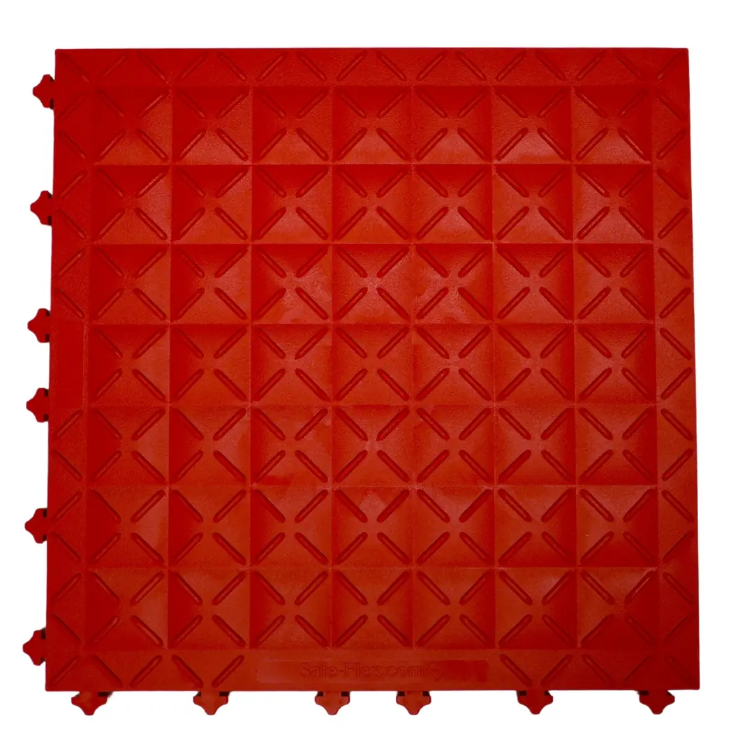 M5 Anti-Fatigue Tile in Red — available on request, not stocked for online ordering